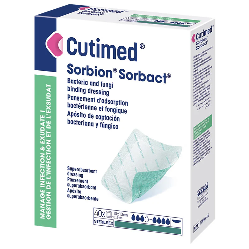 Cutimed Sorbact Dressing Pad | Pack of 40 - Image 4