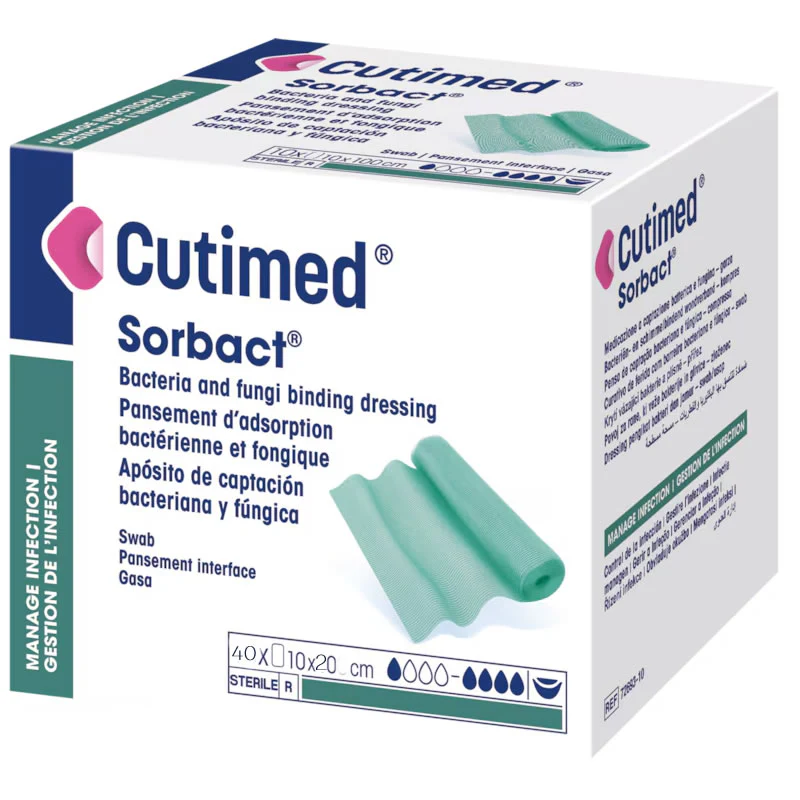 Cutimed Sorbact Dressing Pad | Pack of 40 - Image 5