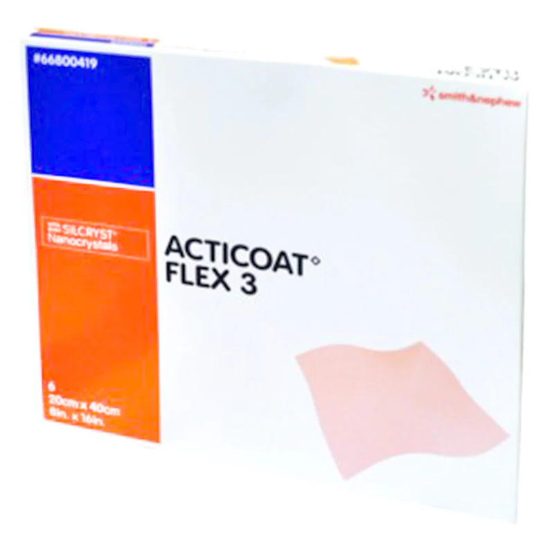 Acticoat Flex 3 Antimicrobial Barrier Dressing | Pack - Image 4