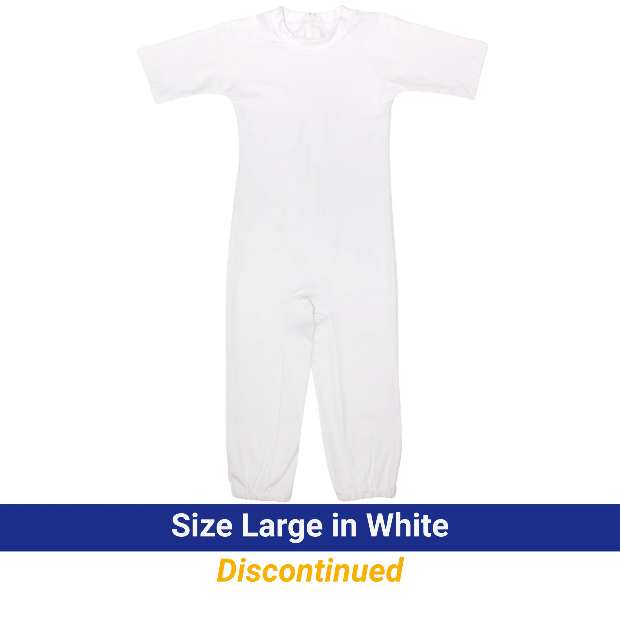 Adult's Short Sleeve Long Legs Body Suit, Onesie - Image 16