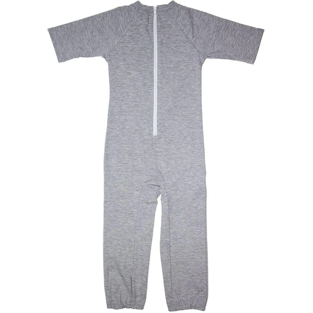 Adult's Short Sleeve Long Legs Body Suit, Onesie - Image 4