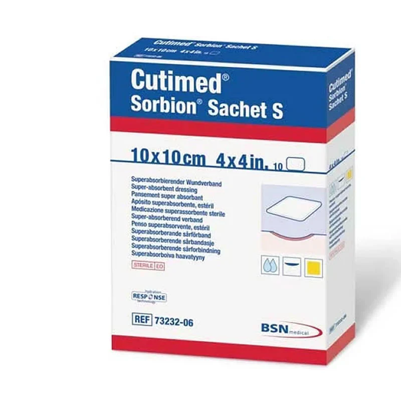Cutimed Sorbion Sachet S Dressing | Pack of 10 - Image 2