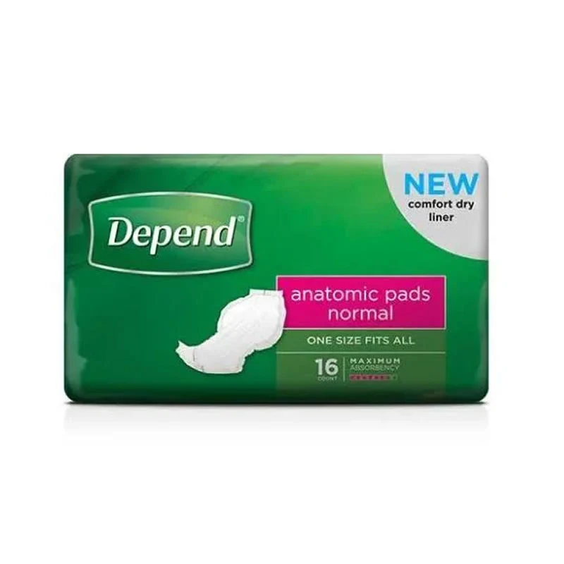 Depend Anatomic Pads | Packet - Image 4