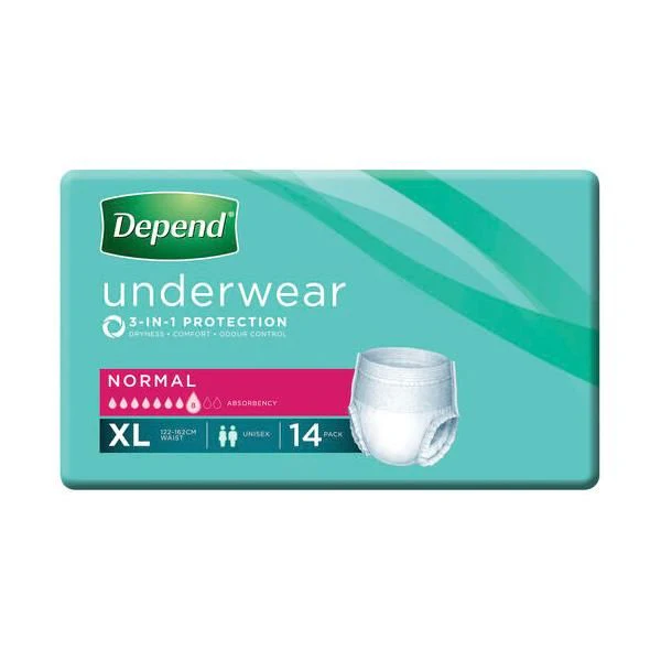 Depend Underwear Normal | Carton of 56 - Image 3
