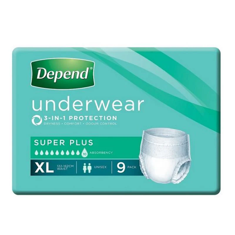 Depend Underwear SUPER PLUS | Packet - Image 4