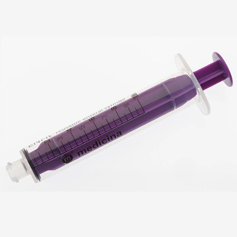 ENFit 10ml Enteral Reusable Feeding Syringe
