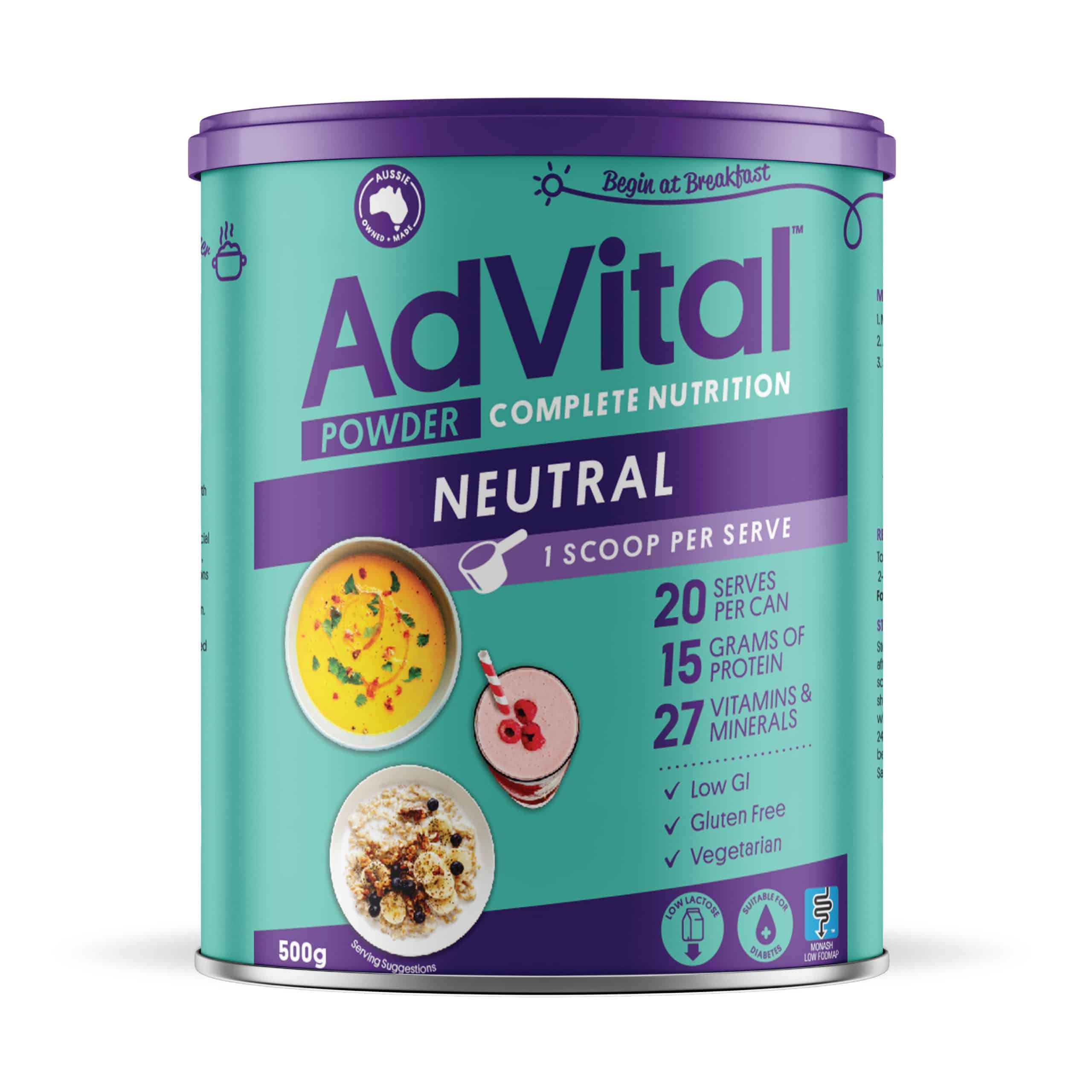 Flavour Creations AdVital Powder 500g Tin | EACH - Image 3