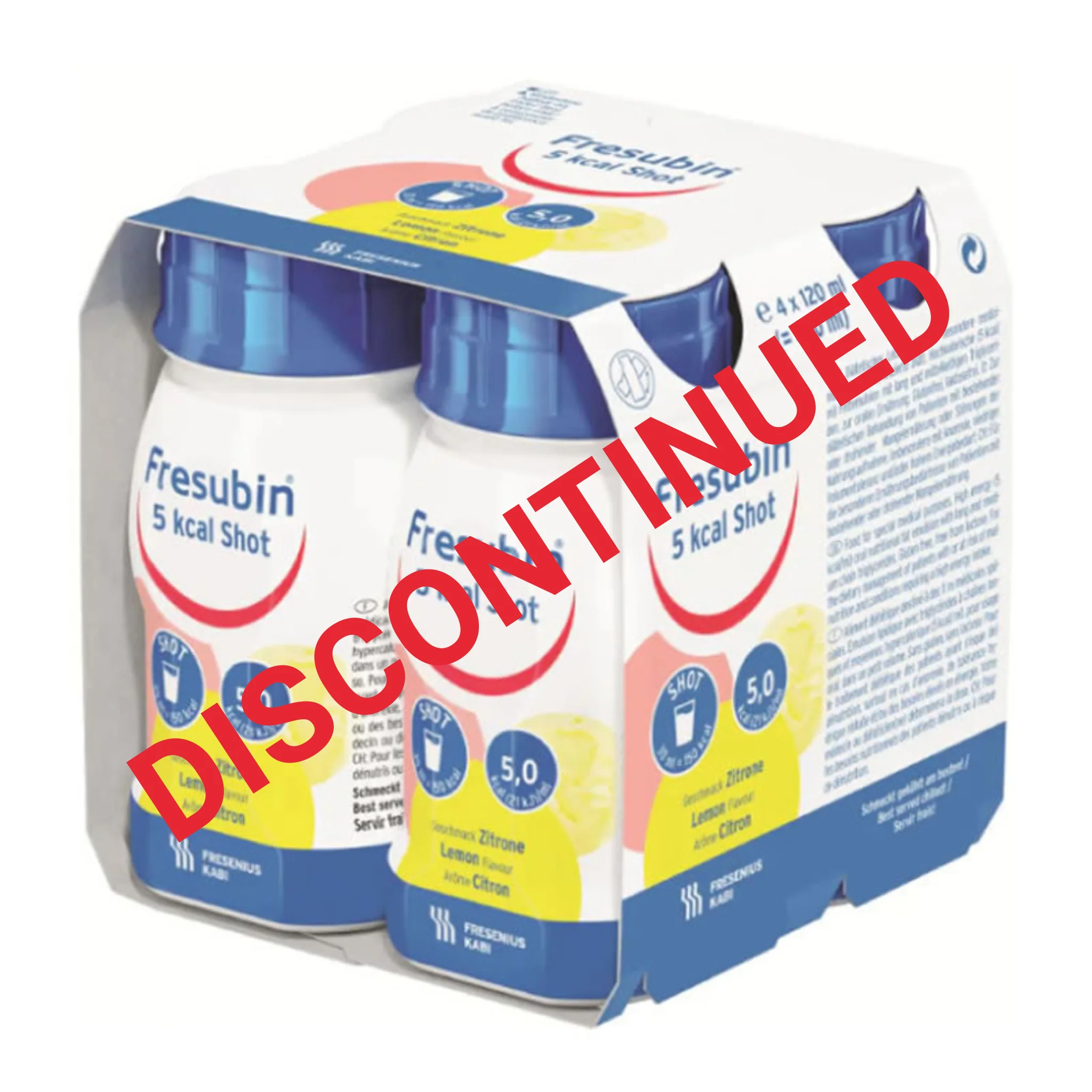 Fresubin 5 kcal Shot 120mL - Lemon | Pack of 4