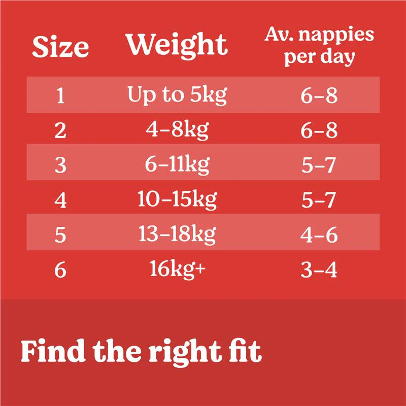 Huggies Essentials Nappies Size 1 Newborn (up to 5kg) | Carton of 112 - Image 2