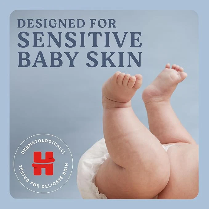 Huggies Pure & Sensitive Nappies Newborn Size 2 (4-8kg) | Pack of 74 - Image 10