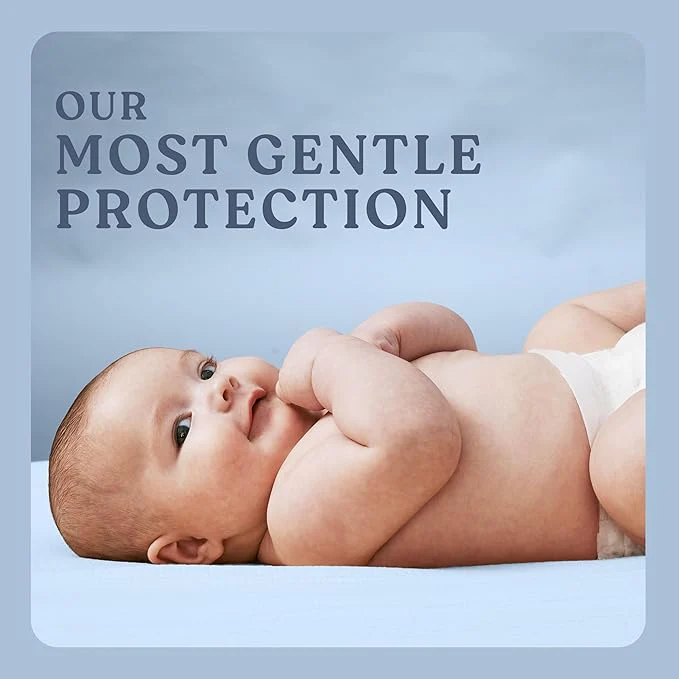 Huggies Pure & Sensitive Nappies Newborn Size 2 (4-8kg) | Pack of 74 - Image 11