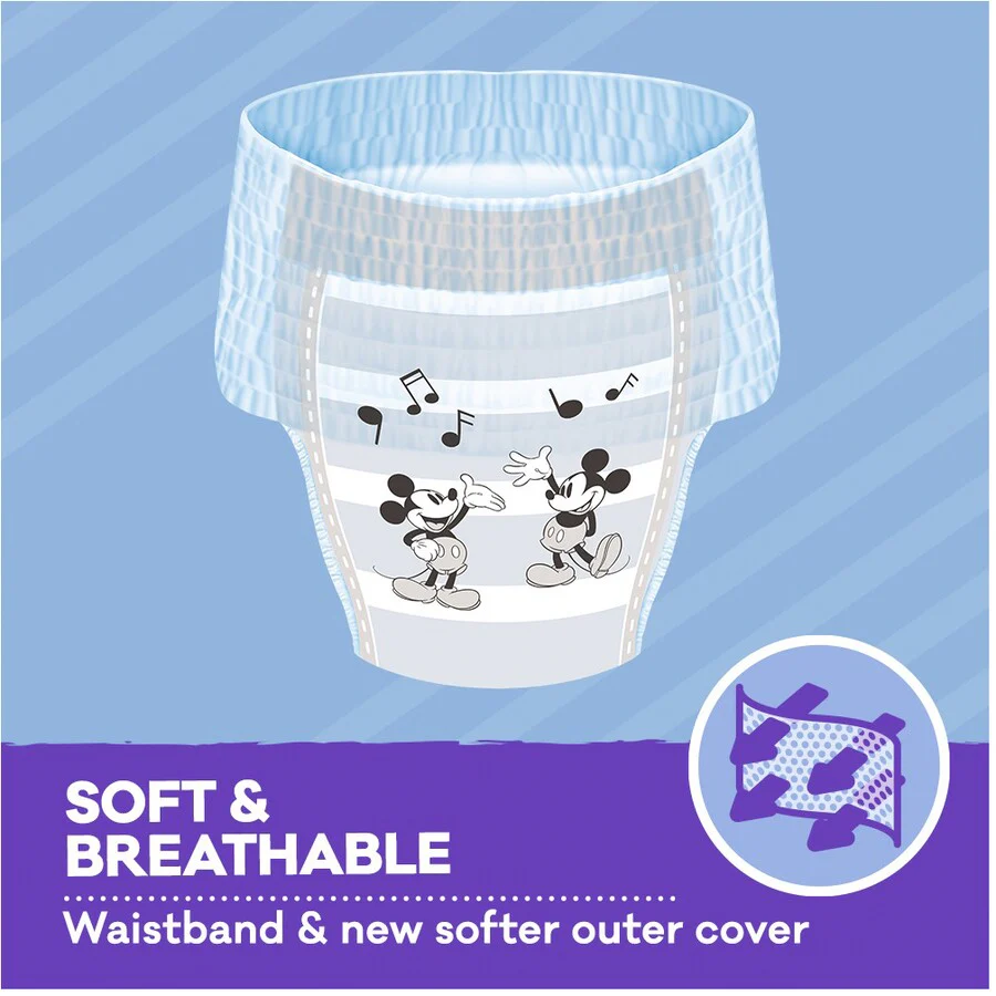 Huggies Ultra Dry Nappy Pants for Boys Size 5 Walker (12-17kg) | Pack of 26 - Image 4