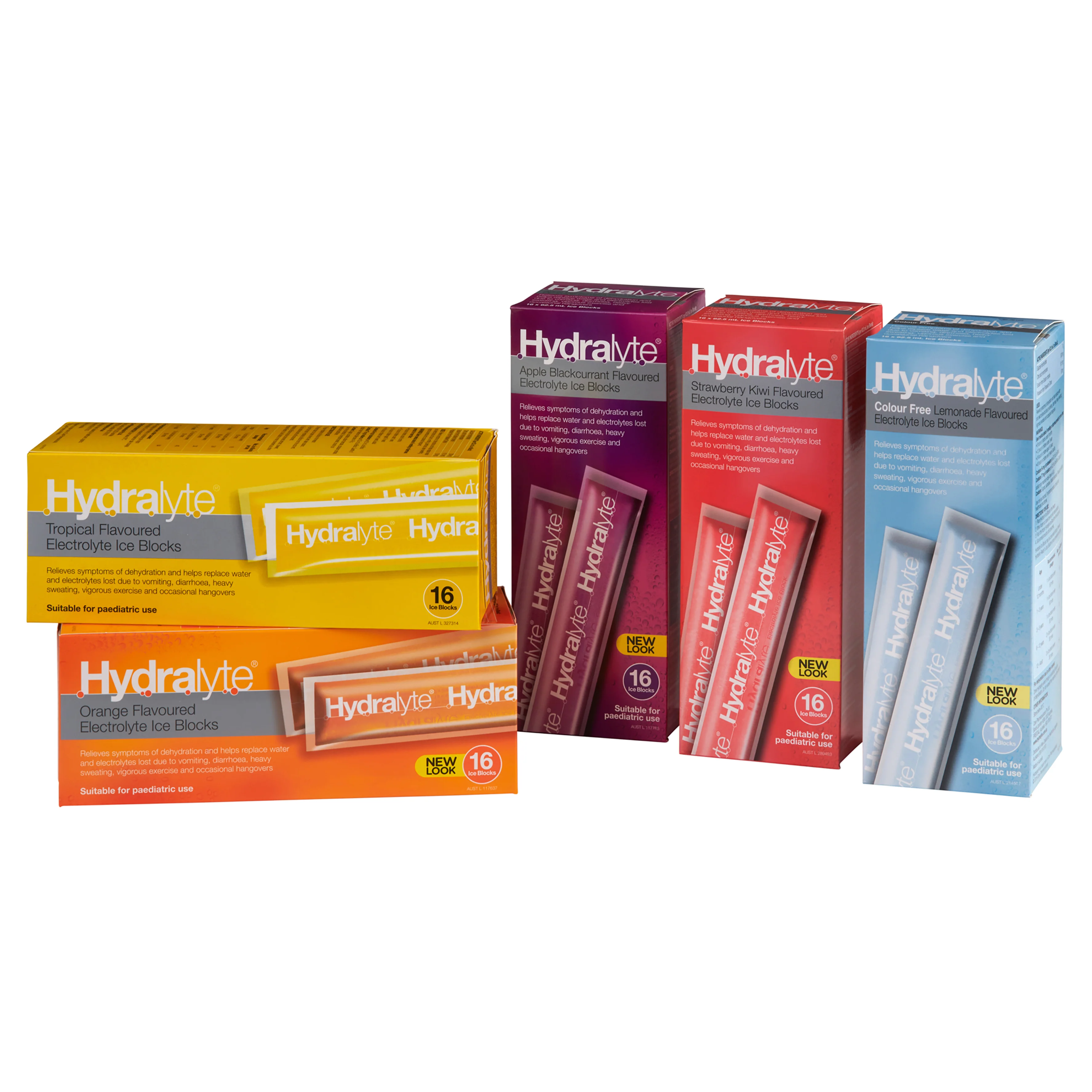 Hydralyte Ice Block 62.mL | Pack of 16
