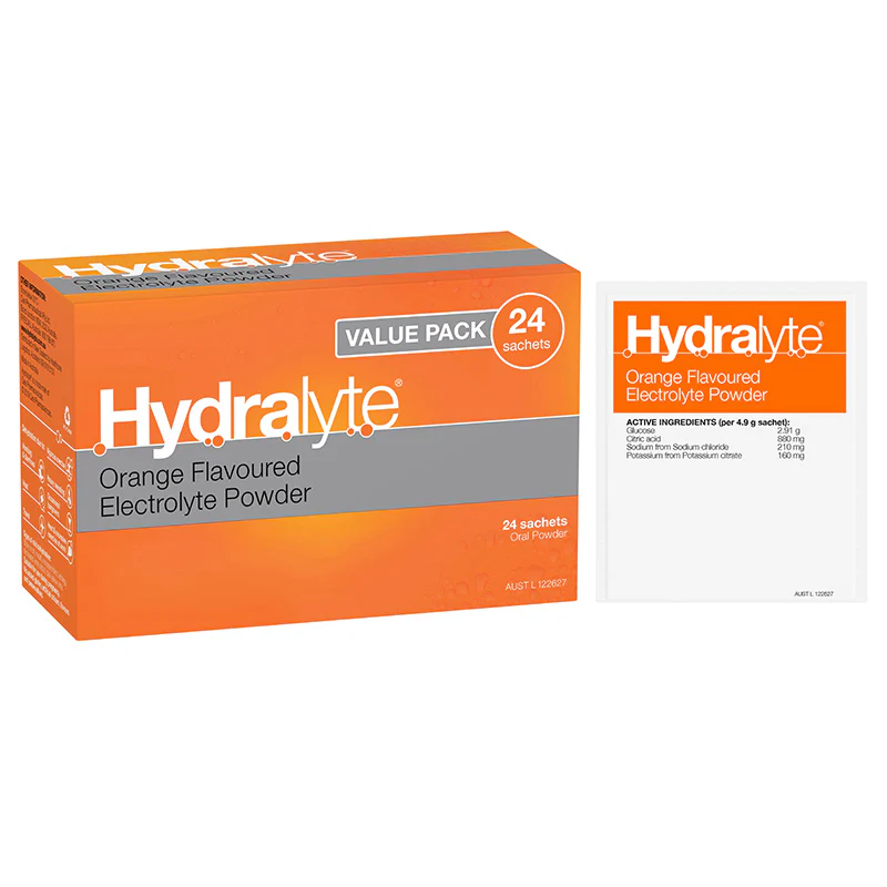 Hydralyte Electrolyte Powder Sachets 4.9g | Pack of 24 sachets - Image 6