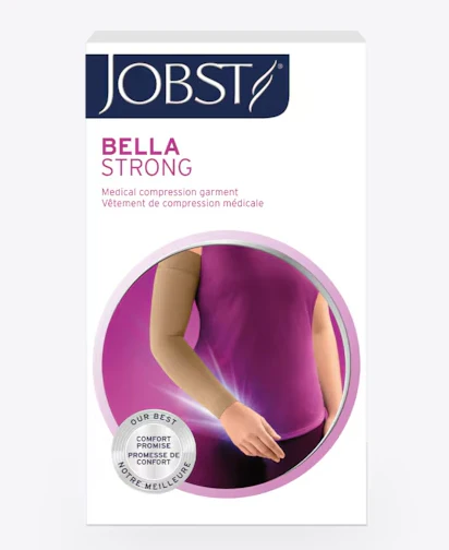 JOBST Bella Strong Compression Arm Sleeve 20-30mmHg in Natural
