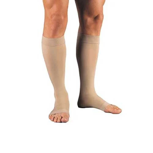 JOBST Relief Knee High Open Toe Compression Stocking | 1 Pair - Image 3