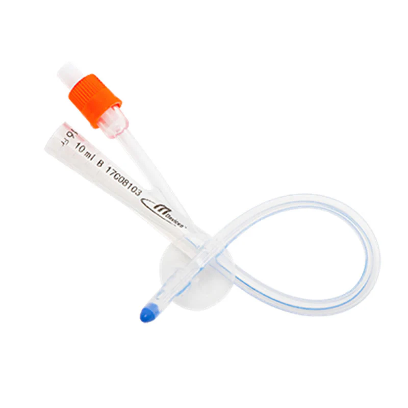 Mdevices 2-Way Silicone Foley Catheter Female 23cm 10mL Balloon | Carton of 10 - Image 2