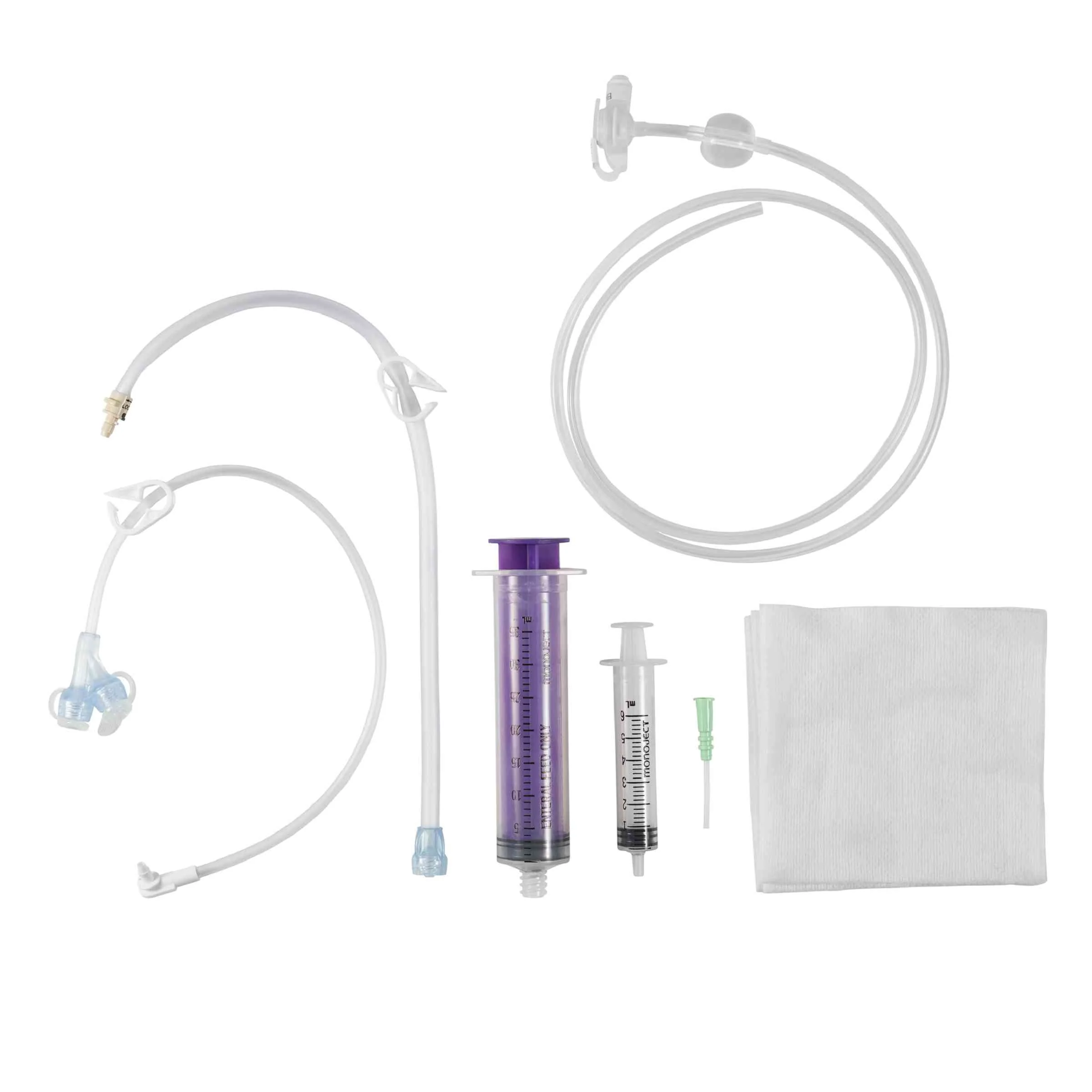 MIC-KEY Jejunal Feeding Tube Kit, Extension Sets with ENFit Connectors - Image 2