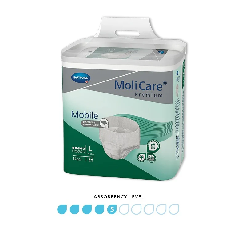 MoliCare Premium Mobile 5 Drops Pull Up Pant | Pack of 14 - Image 2