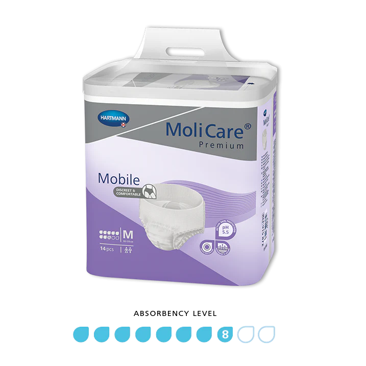 MoliCare Premium Mobile 8 Drops Pull Up Pant | Pack of 14 - Image 2