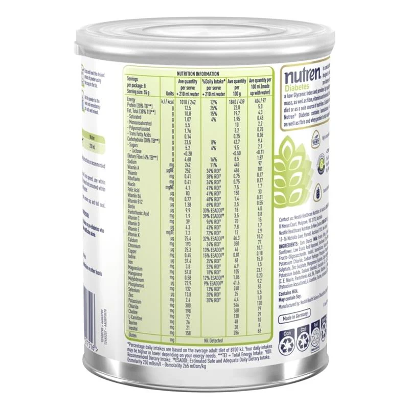 Nutren Diabetes 440g Can - Image 4