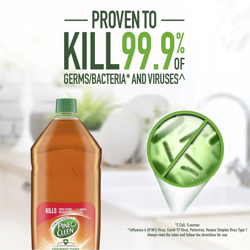 Pine O Cleen Antibacterial Disinfectant Liquid 500mL - Image 4
