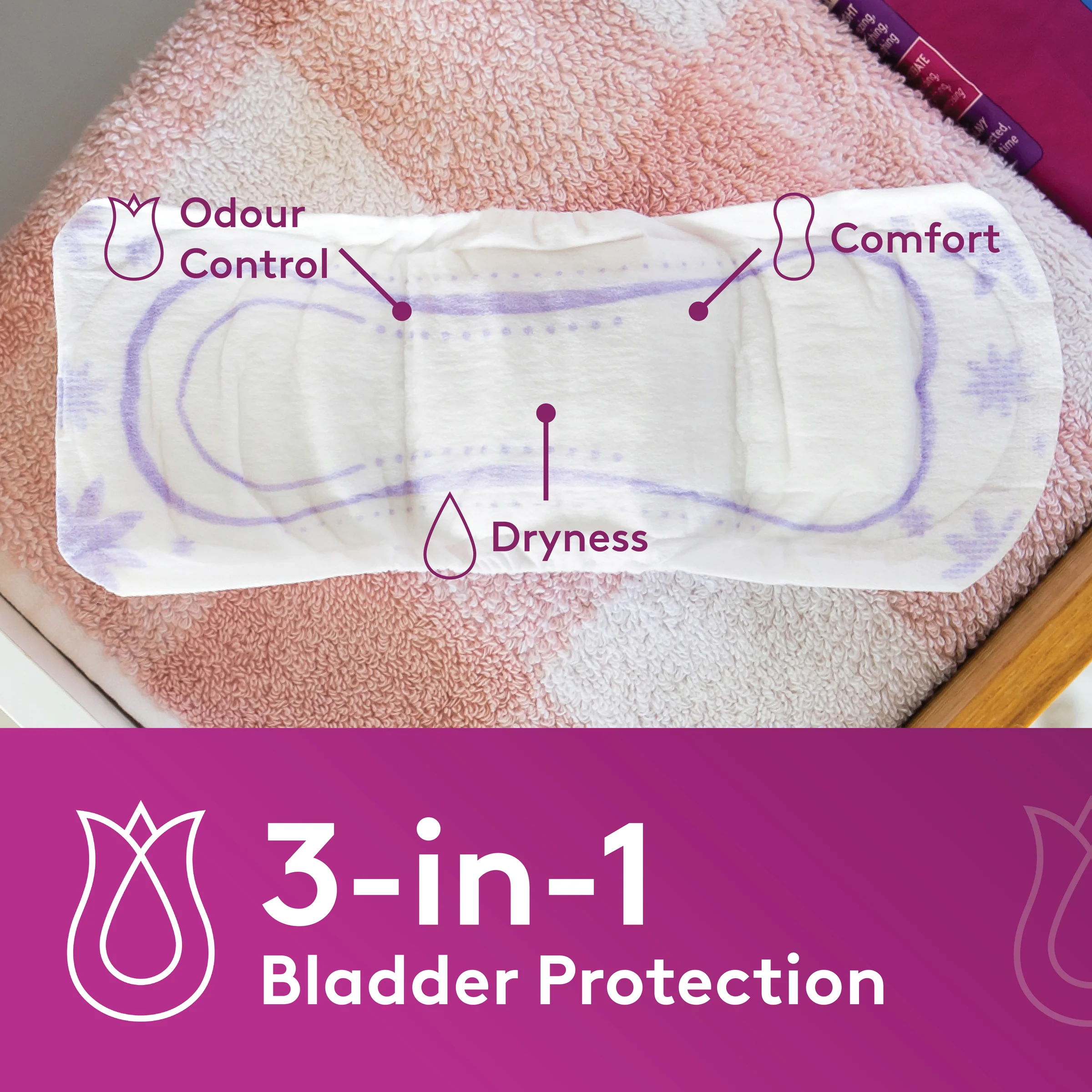 Poise Pads Extra | 12 per packet - Image 7