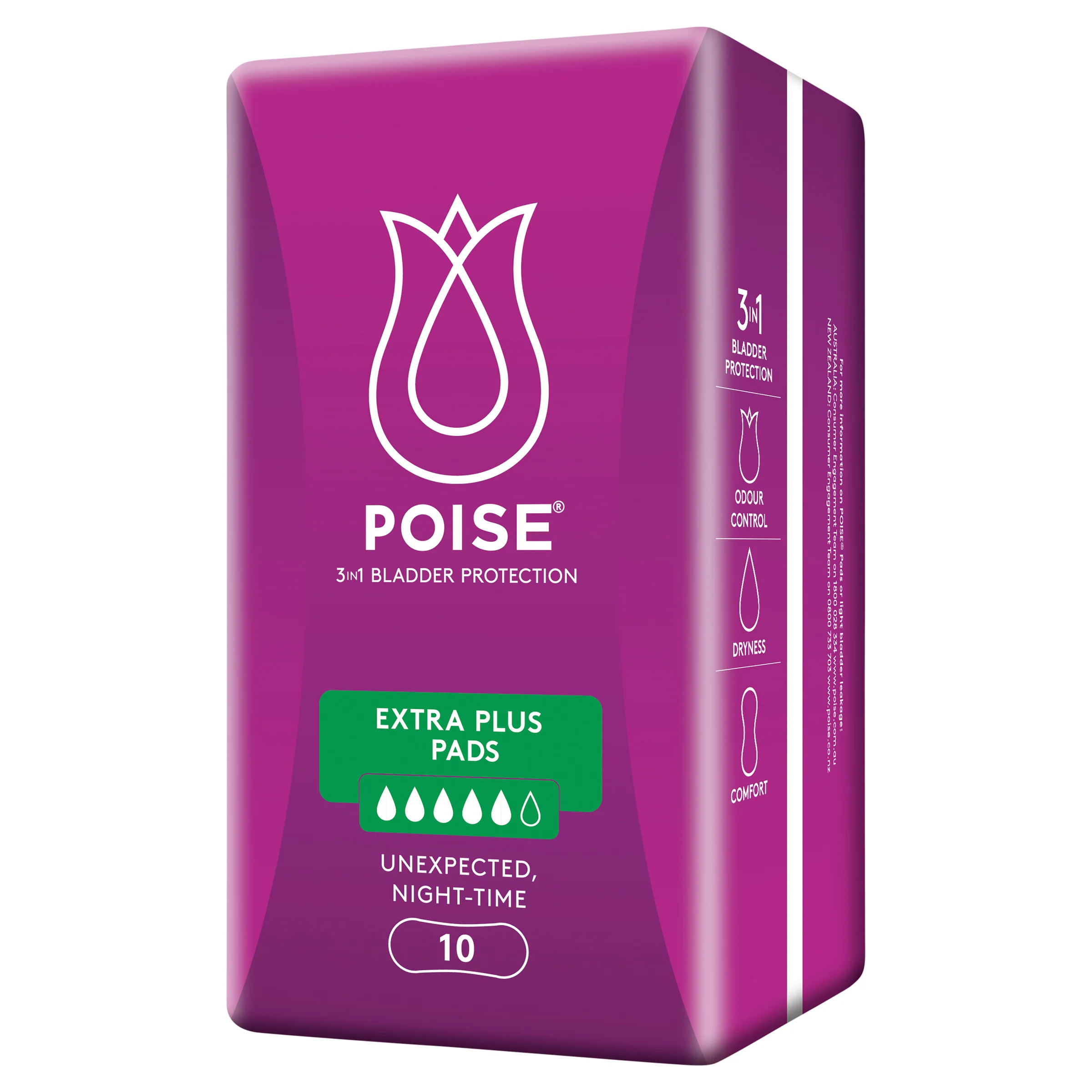 Poise Pads Extra Plus | 10 per packet - Image 6