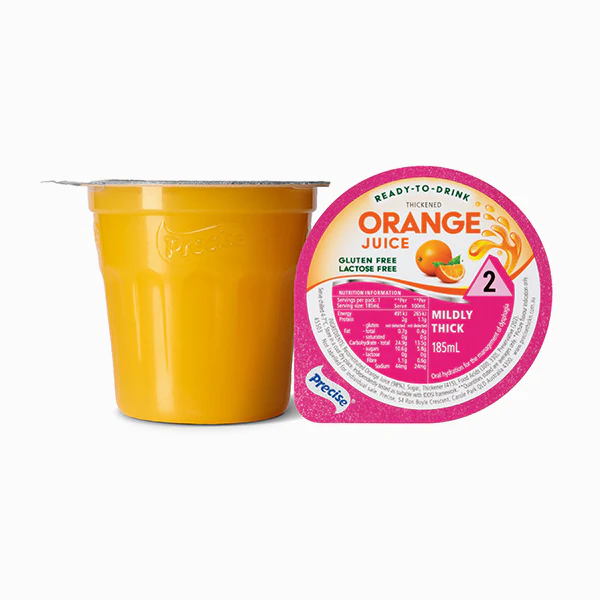 Precise Ready-To-Drink Mildly Thick/Level 2 Juice 185mL Cups | Carton of 12 - Image 3