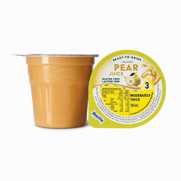 Precise Ready-To-Drink Moderately Thick/Level 3 Juice 185mL Cups | Carton of 12 - Image 4