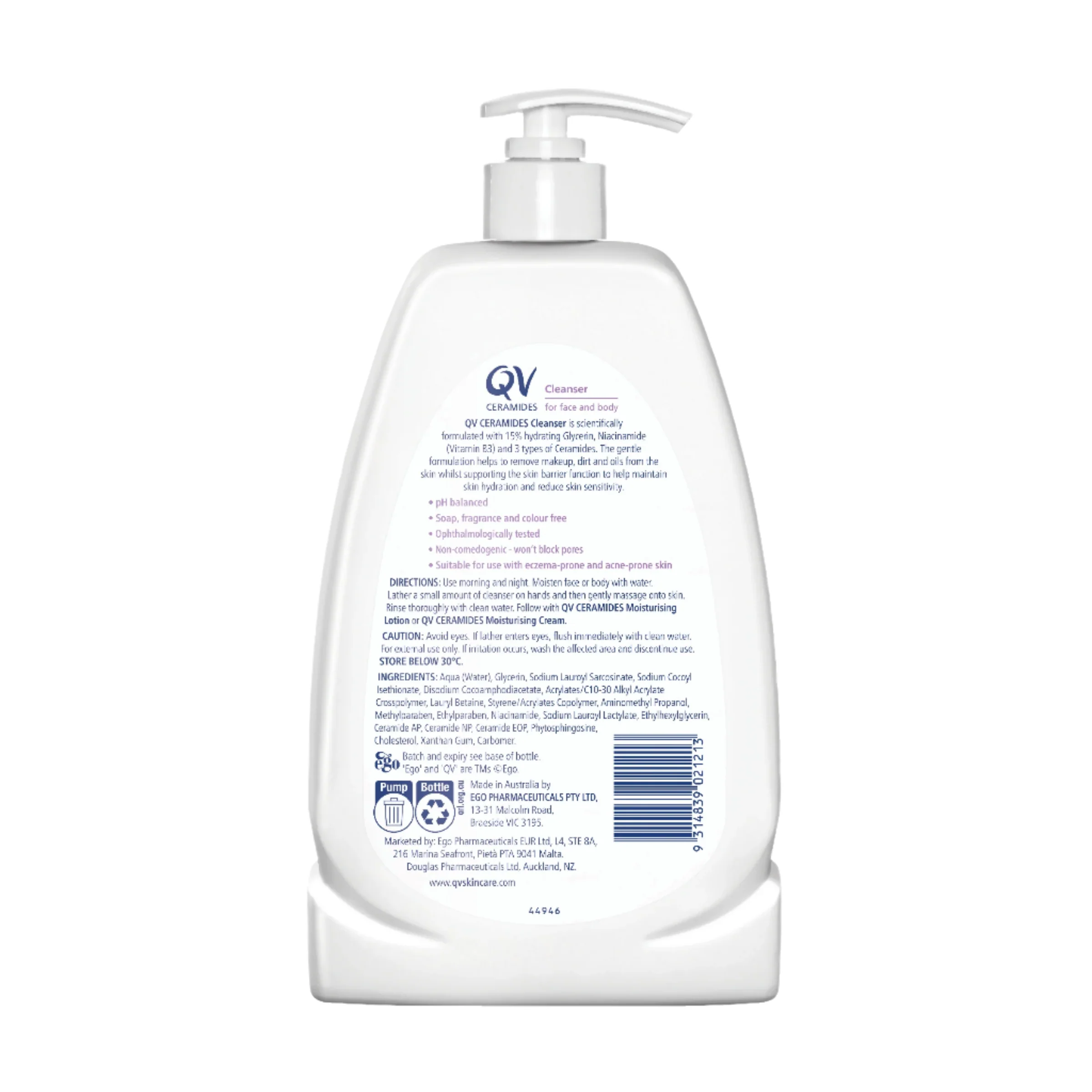 QV Ceramides Cleanser - Image 2