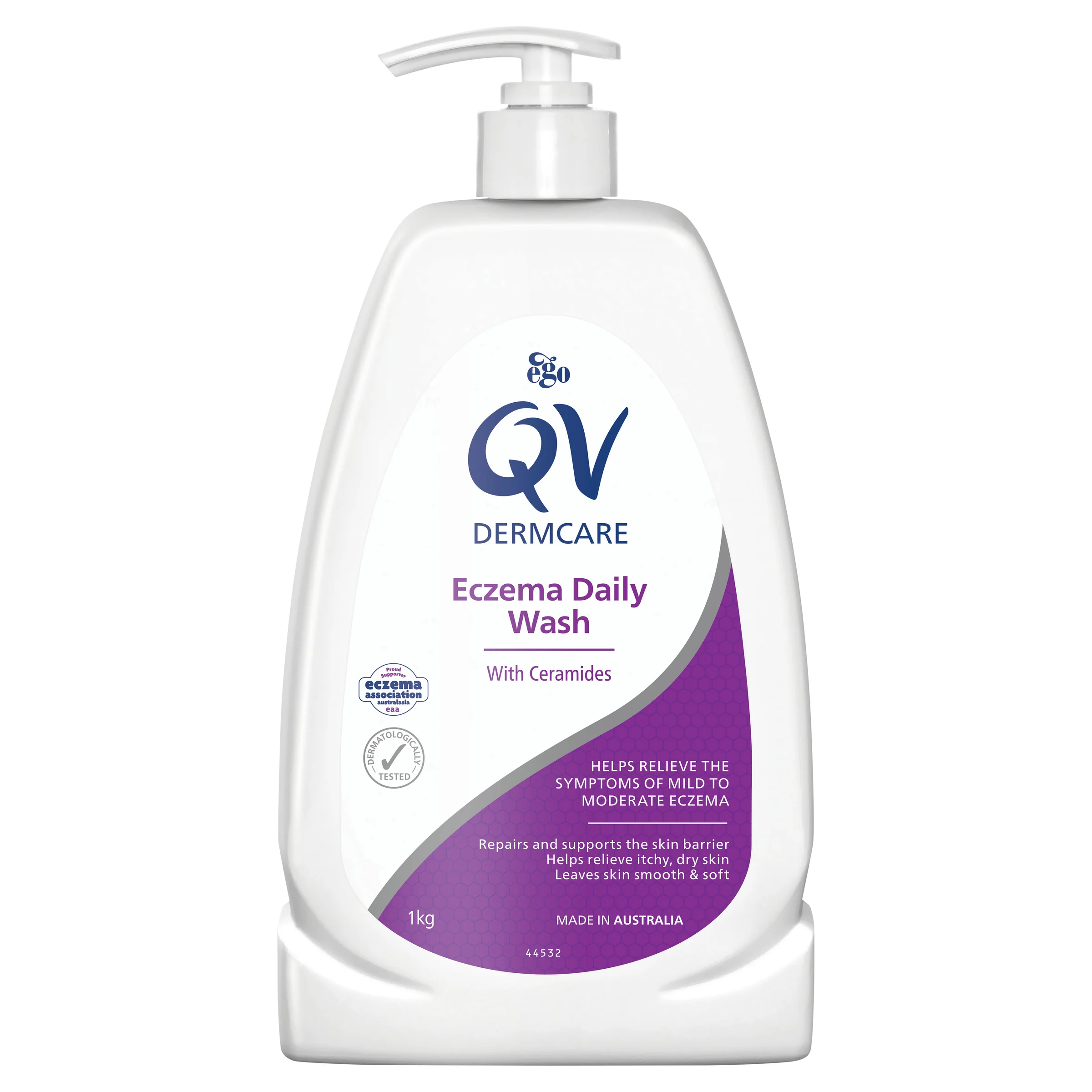 QV Dermcare Eczema Daily Wash Pump Bottle - Image 5