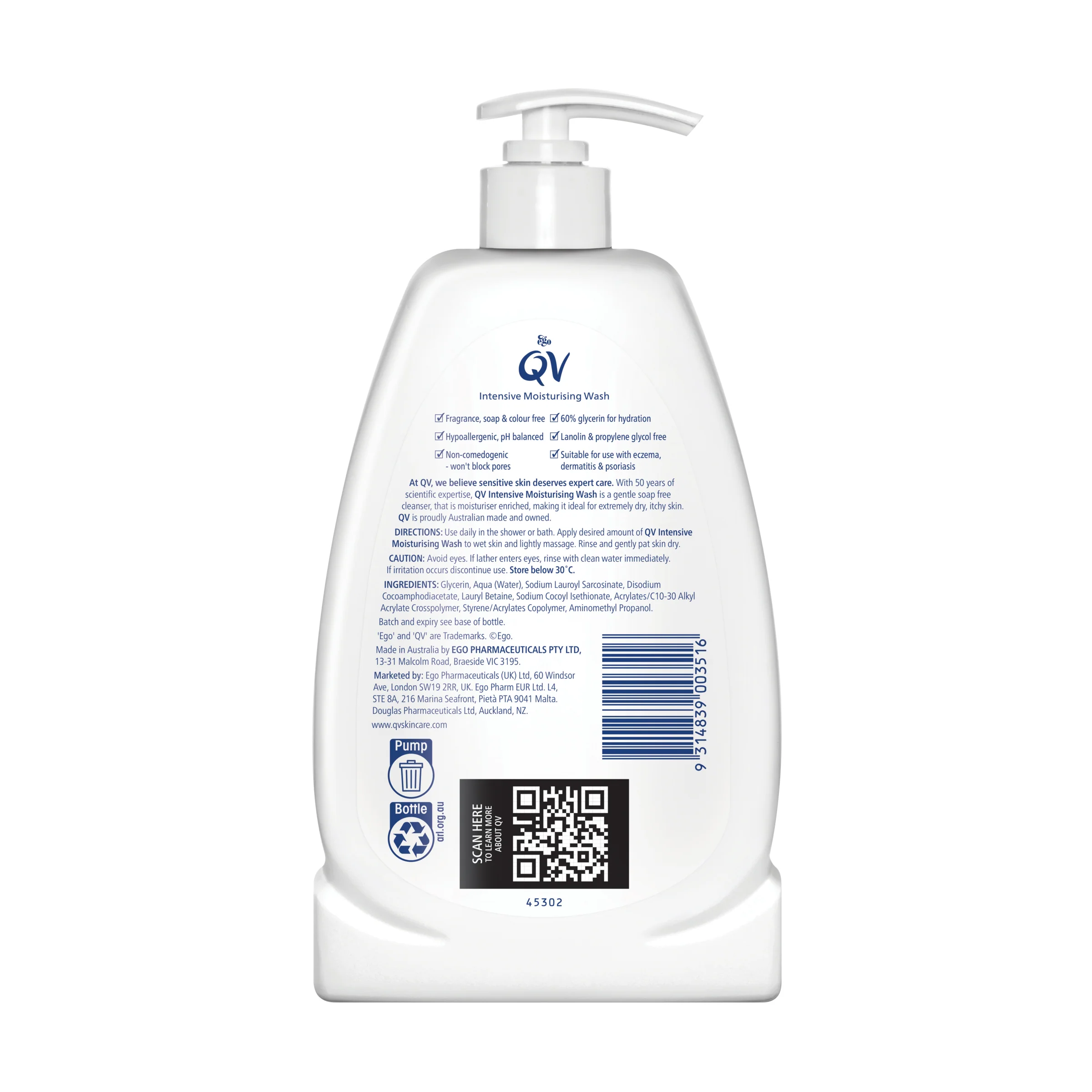 QV Intensive Moisturising Wash - Image 4