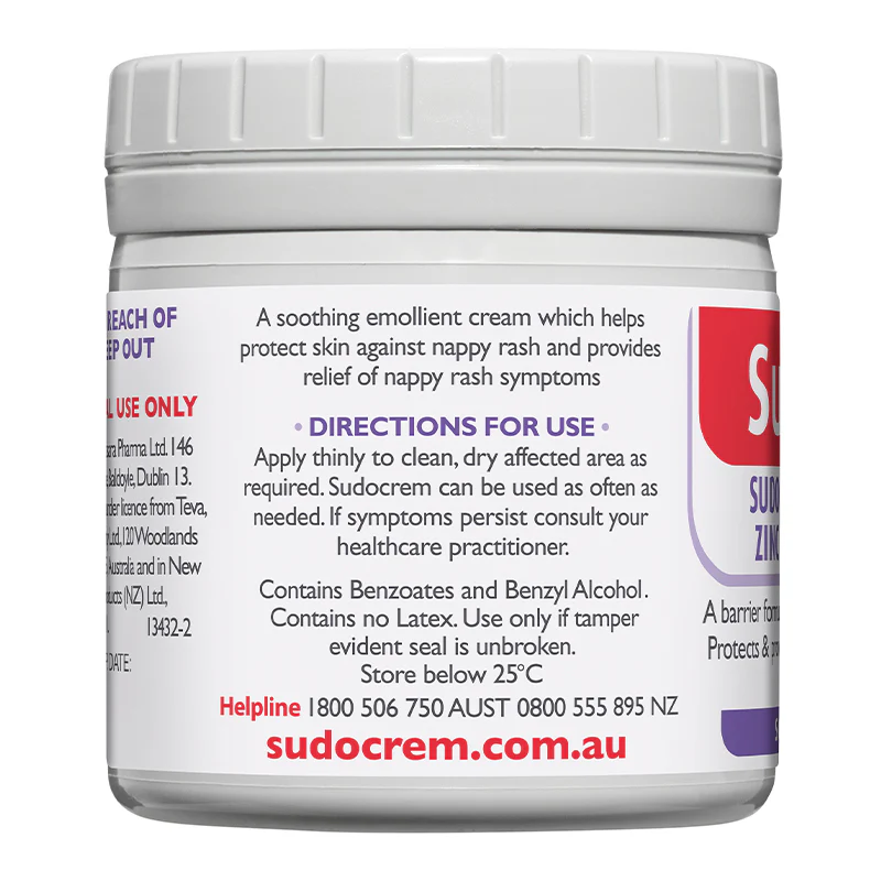 Sudocrem Antiseptic Healing Cream Tub - Image 2