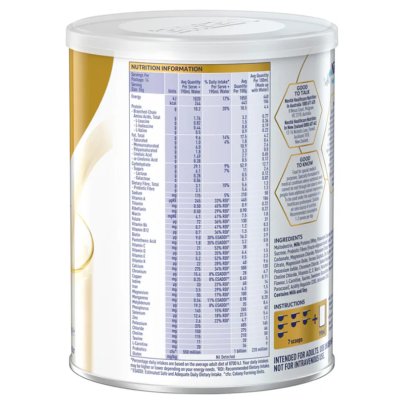 Sustagen Optimum 800g Can - Image 2