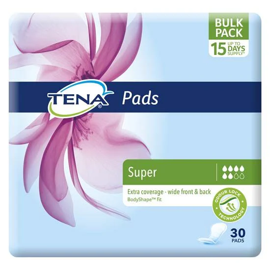 TENA Pads Super | Pack of 30 - Image 3