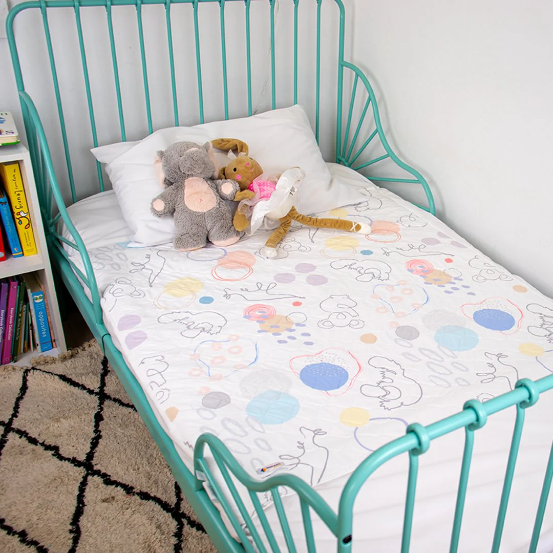 Waterproof & Absorbent Bed Pad with Wings - Image 8